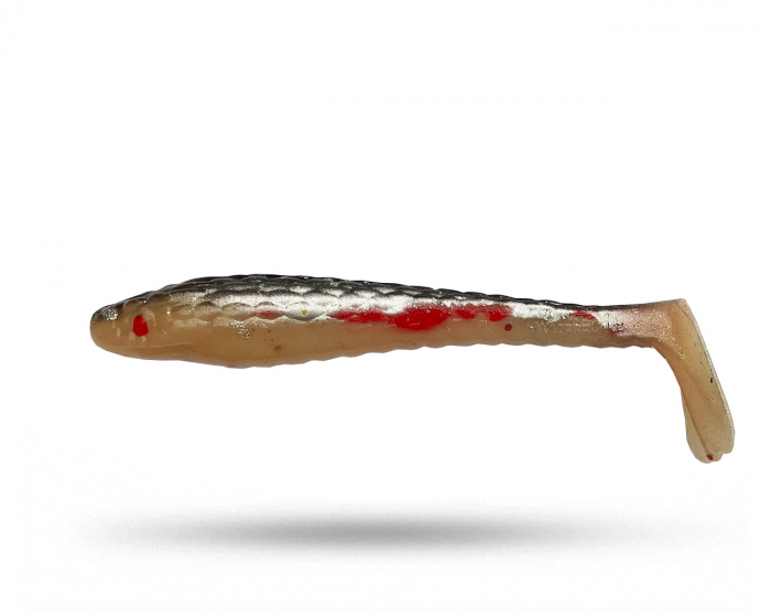Waterquake Snake Shad 10 cm - T-800 4 pk i gruppen Fiskedrag / Abborre & Gösjigg hos Örebro Fiske & Outdoor AB (Snake S10-T-800)